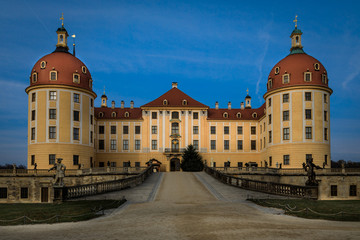 Fototapeta premium Schloß Moritzburg bei Dresden