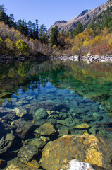 Fototapeta premium lake in mountains