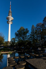Der Park Planten un Blomen in Hamburg
