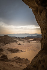 the arches in timna national park
