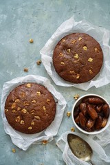 Homemade Date Walnut bread / Ramadan dessert