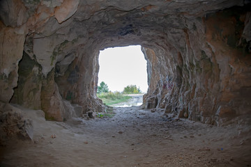 Galleries in the village of Shiryaevo, Samara region, the Russian Federation.