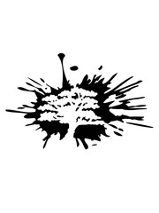baum klecks tropfen spritzer farbe wald silhouette blätter äste garten gärtner blume pflanze dekoration liebe clipart cartoon design