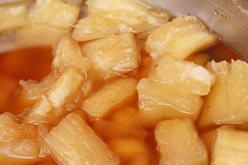 Sweet potato with coconut milk ,Thai dessert