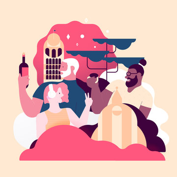 People and monuments