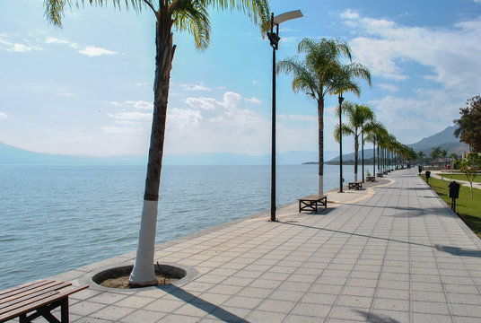 Pier at Ajijic Mexico