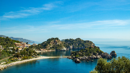 Naklejka premium Italy: View of Isola Bella's island