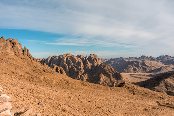 Sinai  desert and mountains 