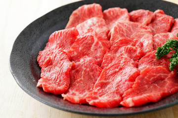 黒毛和牛　焼肉用　みすじ　かた