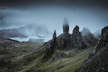 the amazing landscape around the Old Man of Storr © Fabian