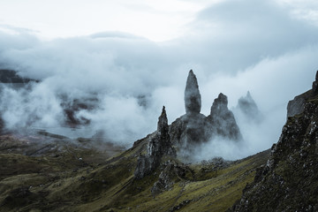 the amazing landscape around the Old Man of Storr