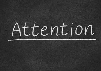 Obraz premium attention
