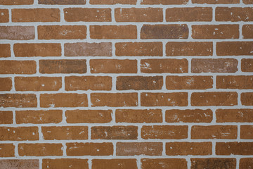 Red brick wall. stone wall texture