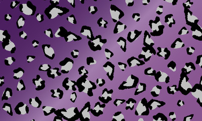 Leopard print design. Animal skin pattern.