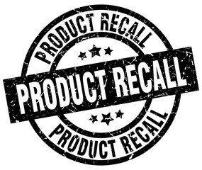 product recall round grunge black stamp