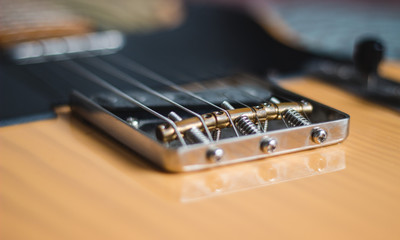 Fototapeta premium Electric guitar, close up