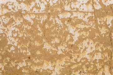 Old Damaged House of The Mud Wall