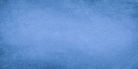Blue wide grunge effect texture.