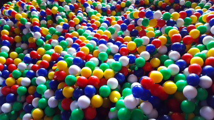 Fototapeta na wymiar abstract background of colorful balls