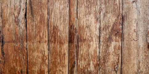 Fototapeta premium Brownish Old Weathered Wooden Panels