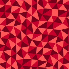 Fototapeta premium geometry red pink colors polygons abstract background