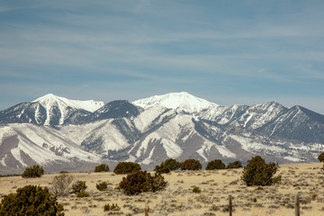 Snow-covered Mountains