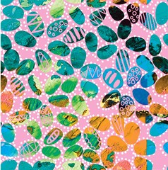 Seamless pattern with dots. Simple scandinavian pattern. Cute background.