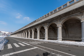 Obraz premium Wakkanai North Breakwater Dome