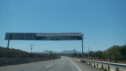 entrada a Tamaulipas