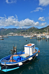 Fototapeta na wymiar The city of Salerno in the Campania region