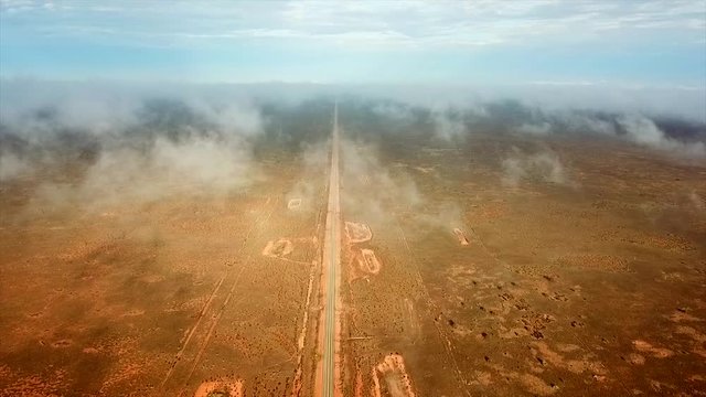 Up among the clouds in Australian outback
