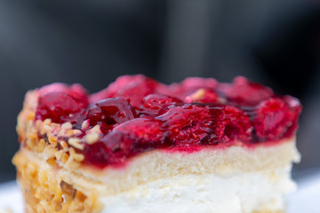 Himbeertorte zum Kaffee