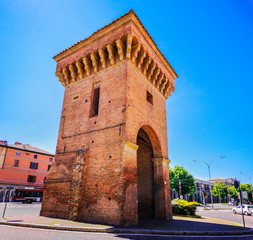 Porta Castiglione in Bologna landmark in Emilia Romagna - Italy © Luca Lorenzelli