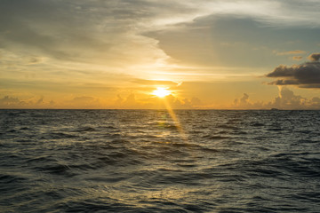 A magical Sunset over the iconic Phi Phi Islands , those beautiful sunsets will amaze you. 