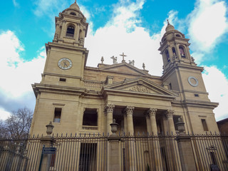 Obraz premium Pamplona - ancient city in Navarra, Spain