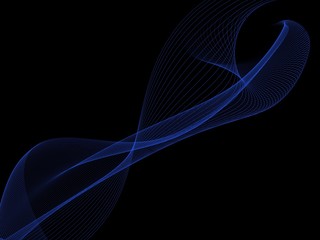 Abstract background, blue waved grid lines for brochure, website, flyer design