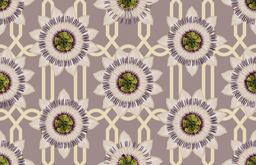  Vintage Beautiful and trendy Seamless Spring Pattern design in super high resolution. Pattern Decoration Texture. Vintage Style Design for Fabric Print, Wallpaper Background.