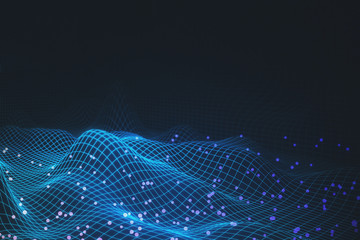 Creative polygonal background