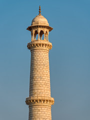 The Taj Mahal minaret, India