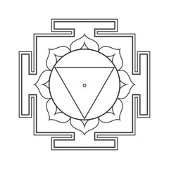 hinduism yantra sacred geometry mandala.