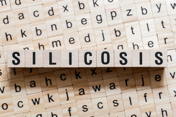 Silicosis word concept