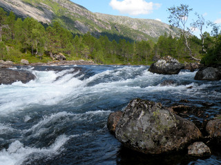 Bergfluss.