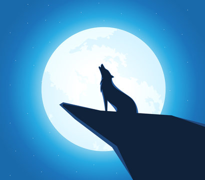 Wolf Howl Cartoon Images – Browse 4,721 Stock Photos, Vectors, and Video |  Adobe Stock