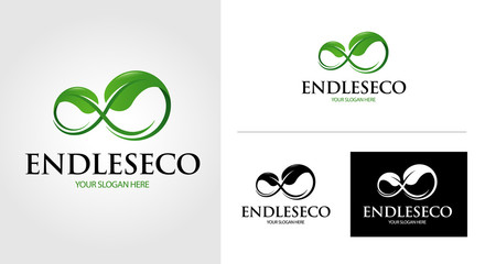 Infinity Eco Logo Template Set