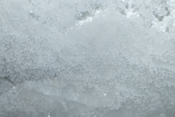 Ice in the freezer