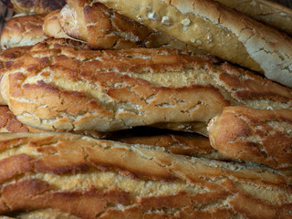Natural bread of corn and white wheat