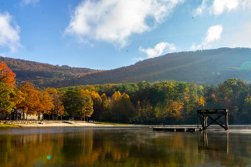 Lake In Autumn