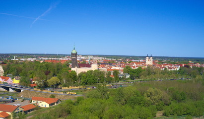 Obraz premium Wittenberg. Vogelperspektive. 
