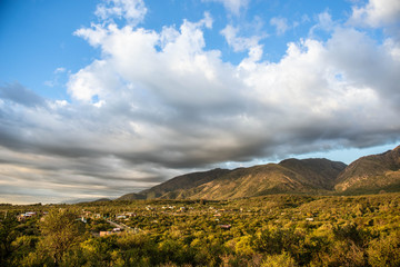 Paisaje Argentina Cierras San Luis