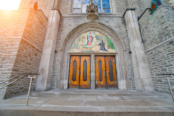 Glenview Presbyterian Church located on Yonge street in Toronto midtown